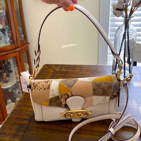 NWT COACH “RARE” PATCHWORK PURSE AND WALLET SET - Picture 2 of 15